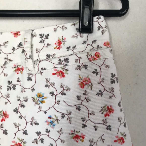 REBECCA TAYLOR vine print Twill shorts NWT - Picture 4 of 8